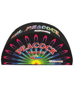 PEACOCK FOUNTAIN | 200 Gram Fountain By Suns Fireworks